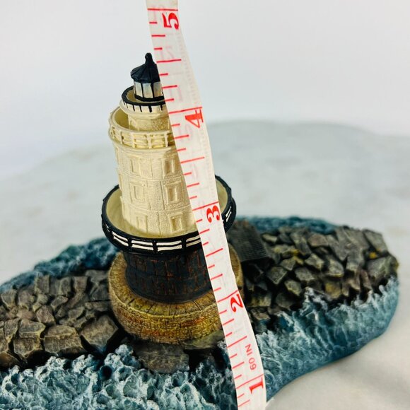 Vtg Lighthouse Harbour Of Refuge Light De By The Danbury Coastal Decor Nautical - Picture 6 of 8